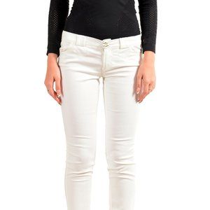 Dolce & Gabbana D&G Women's White Cropped Pants US 25 IT 39